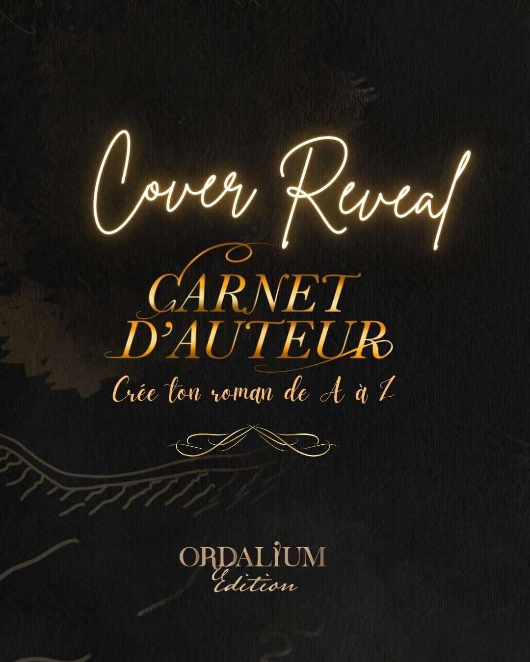 ✨ COVER REVEAL - Carnet d&rsquo;auteur ✨
✍🏼&nbsp;Que vous soyez amateur au expert, vous avez toujours r&ecirc;v&eacute; d&rsquo;un carnet guid&eacute; enti&egrave;rement d&eacute;dier &agrave; l&rsquo;&eacute;criture de votre univers fantasy, scienc