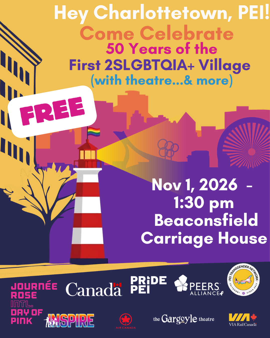 International Day of Pink: Inspire Tour - Charlottetown