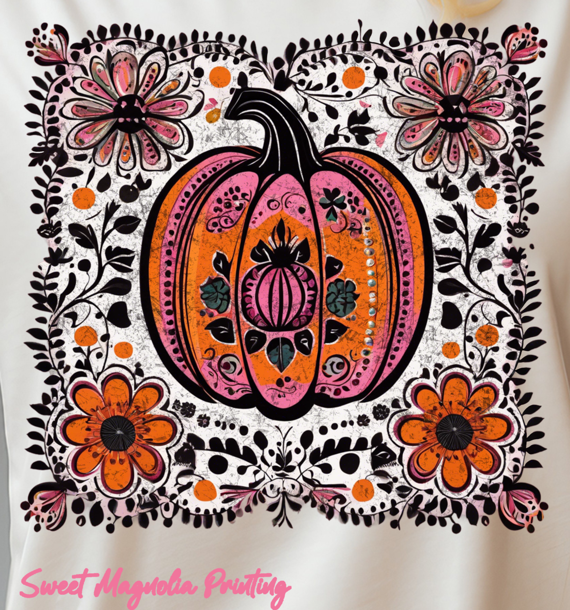 Pink Pumpkin Surrounded By A Cute PatternWM(Zoom) - 140-01-019.png