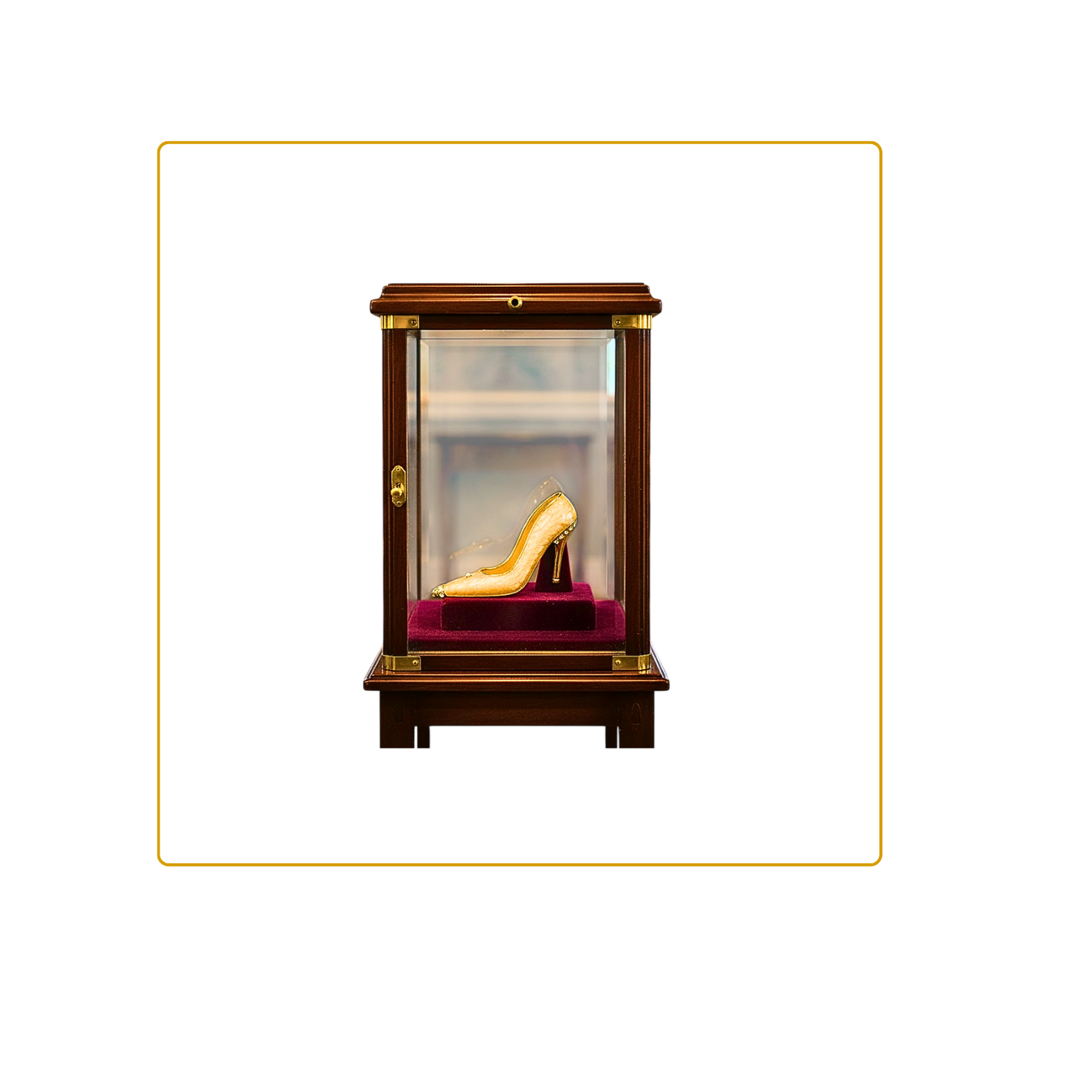 Walk with a Sparkle: The European Crystal Heel