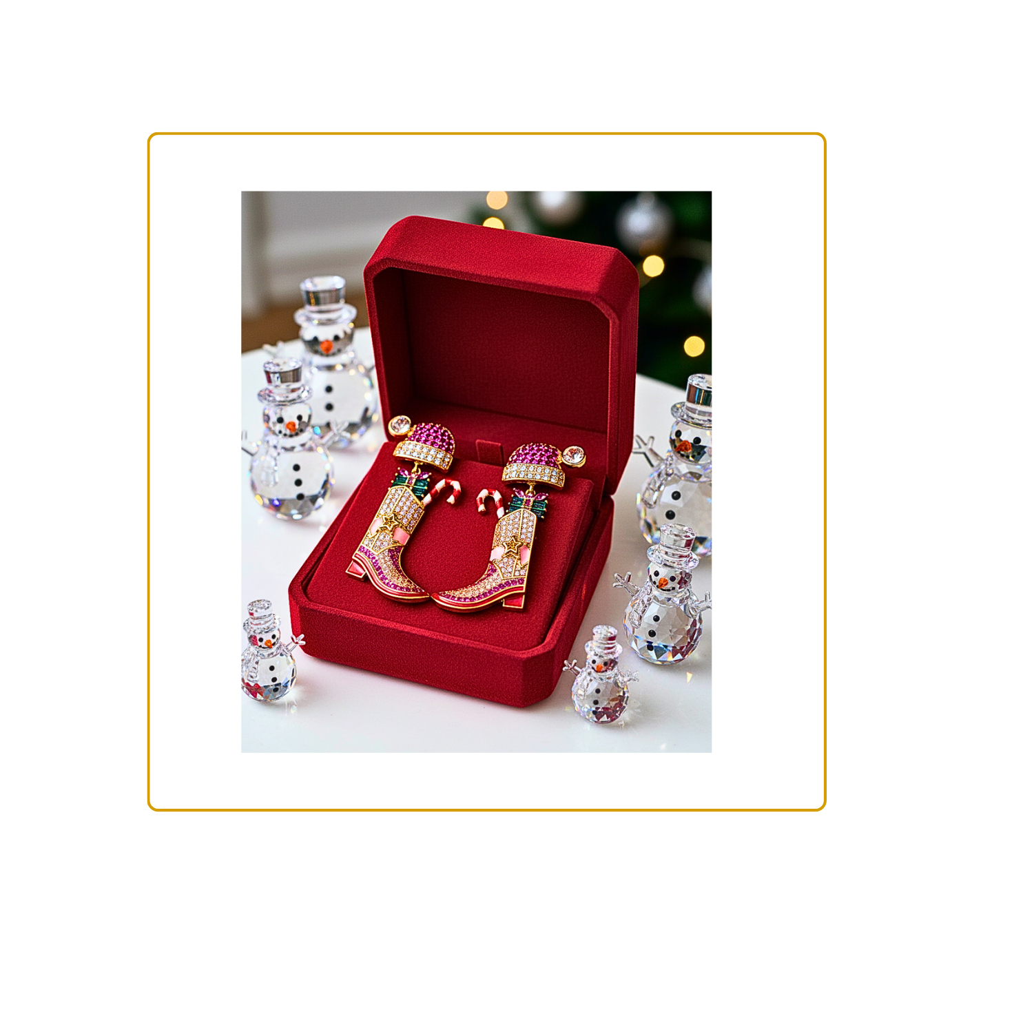 Ariel Cowgirl Boot Drop Earrings-Main.png