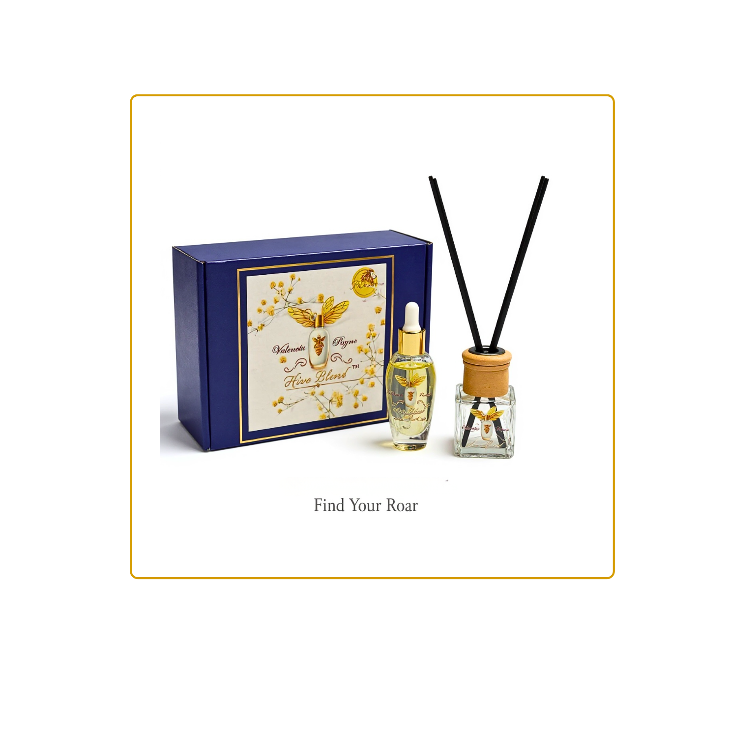 Valencia Payne Hive Blend Honey Vanilla Reed Diffuser Set