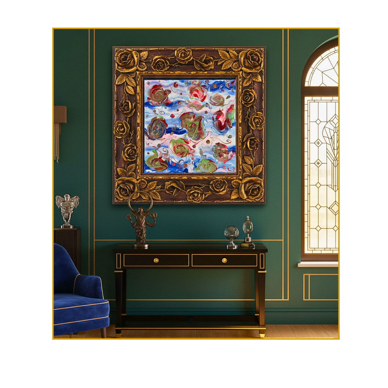 Whirling Wonderland: The Queen's Roses