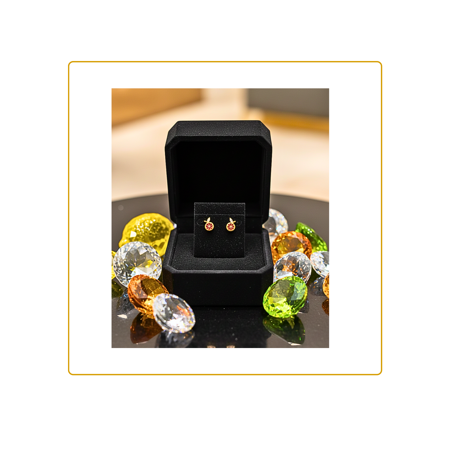 Citrus Stud Earrings-Blood Orange1.png
