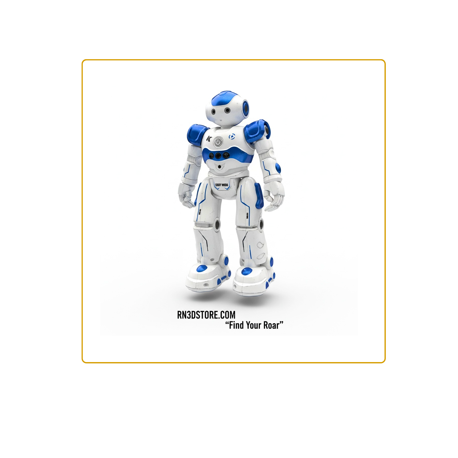 Command The Fun: Meet Cady, The Blue Robot That Reads Your Moves!