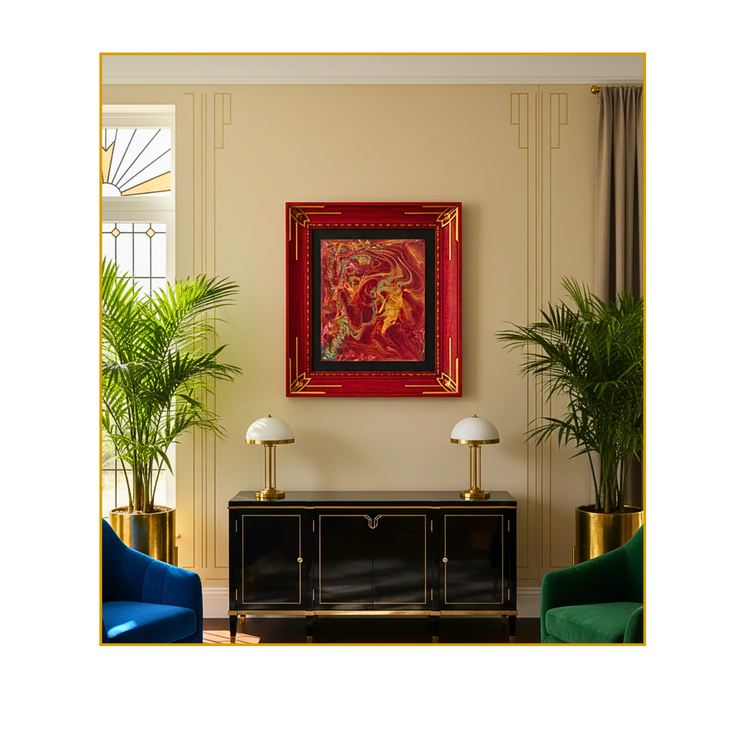 Fiery Elegance: Dance of the Flames