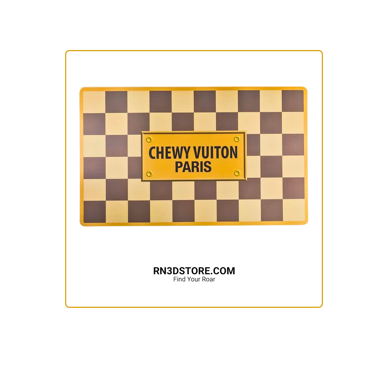 Chewy Vuiton Dog Placemat