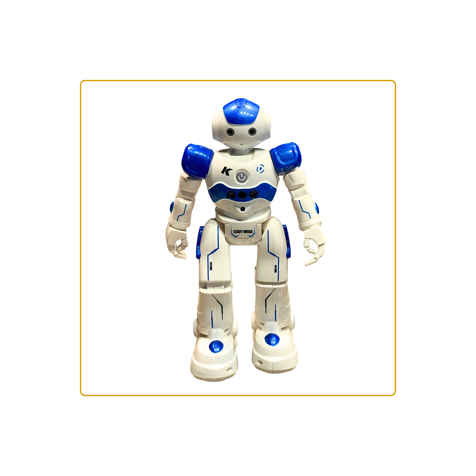 Command The Fun: Meet Cady, The Blue Robot That Reads Your Moves!