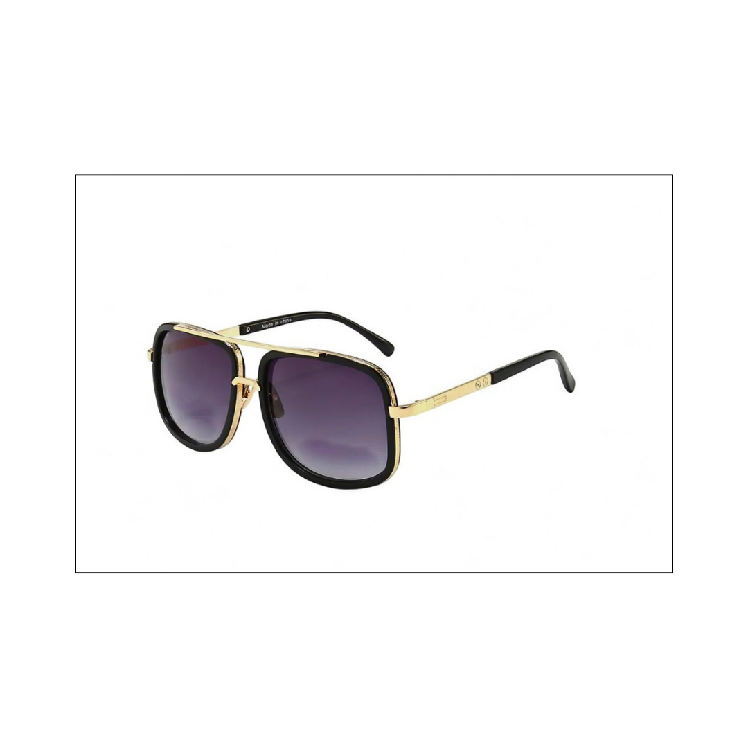 Men's Aviation Sunglasses-Classic Black