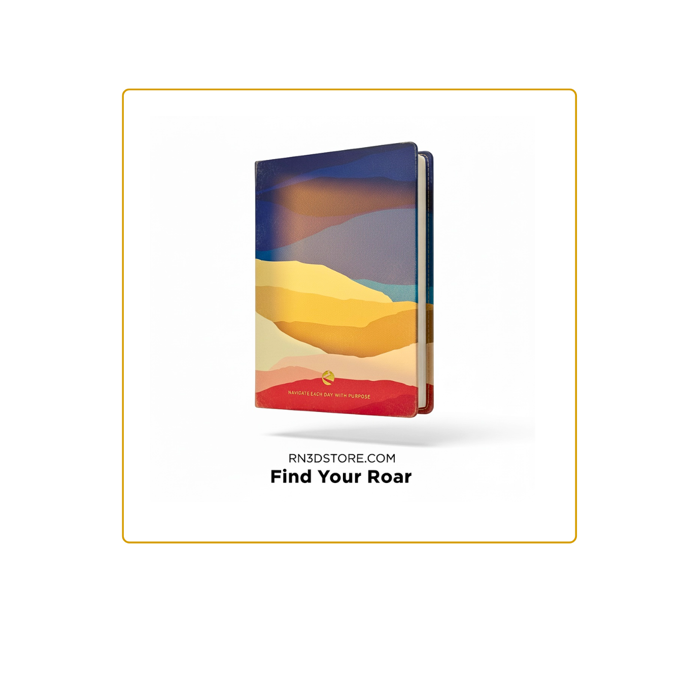 Write Your Story: The Lay-Flat A5 Journal with Gold Trim