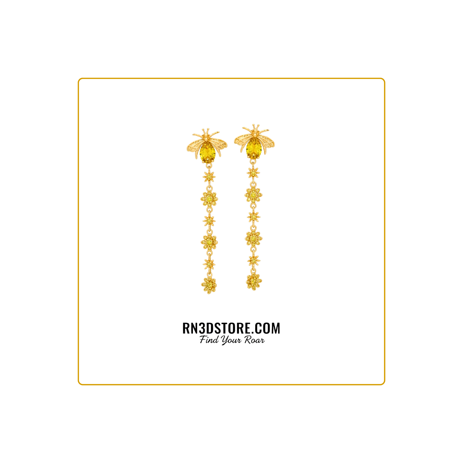 Queen Bee's Signature Sparkle | Aubree CZ Earrings