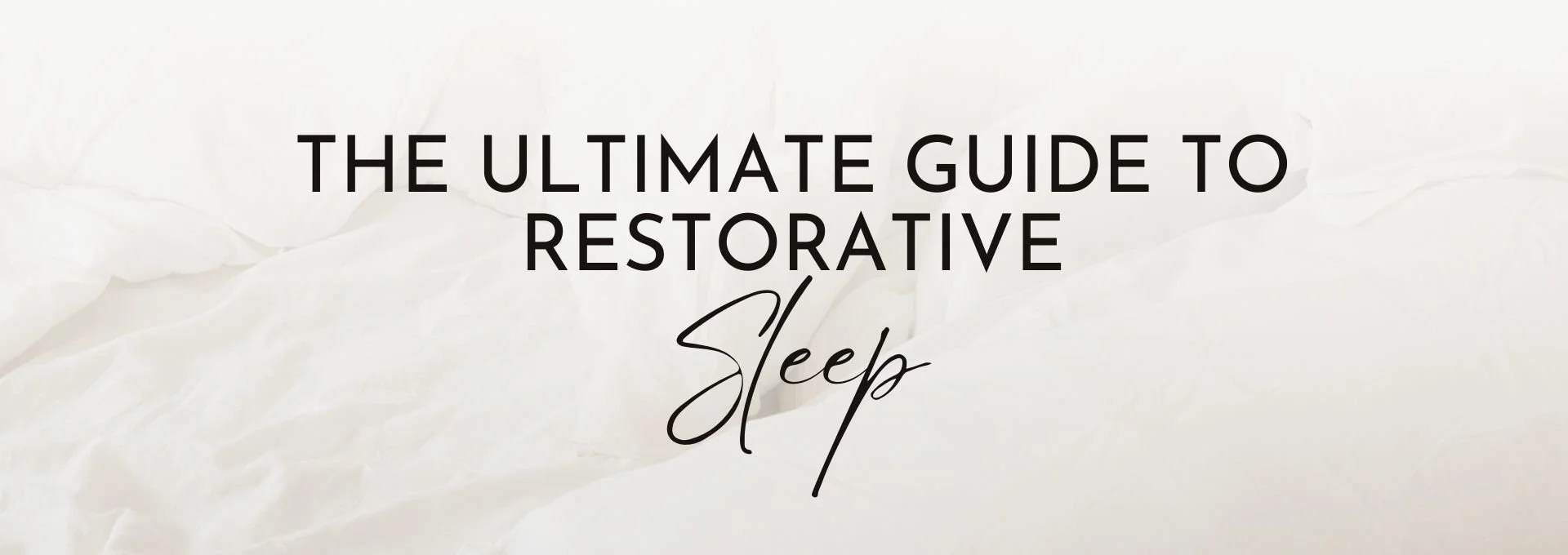 The Ultimate Guide to Restorative Sleep: How Hormones, Cortisol &amp; Lifestyle Shape Your Nights