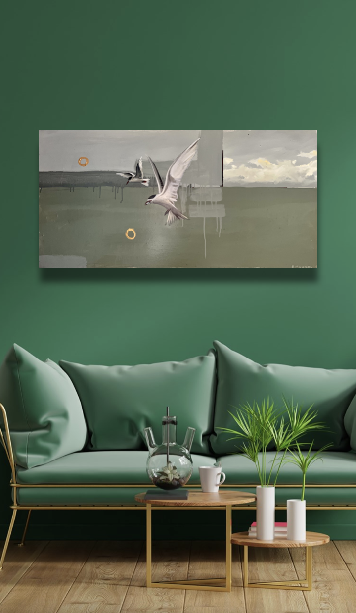 Terns Over Manly Beach