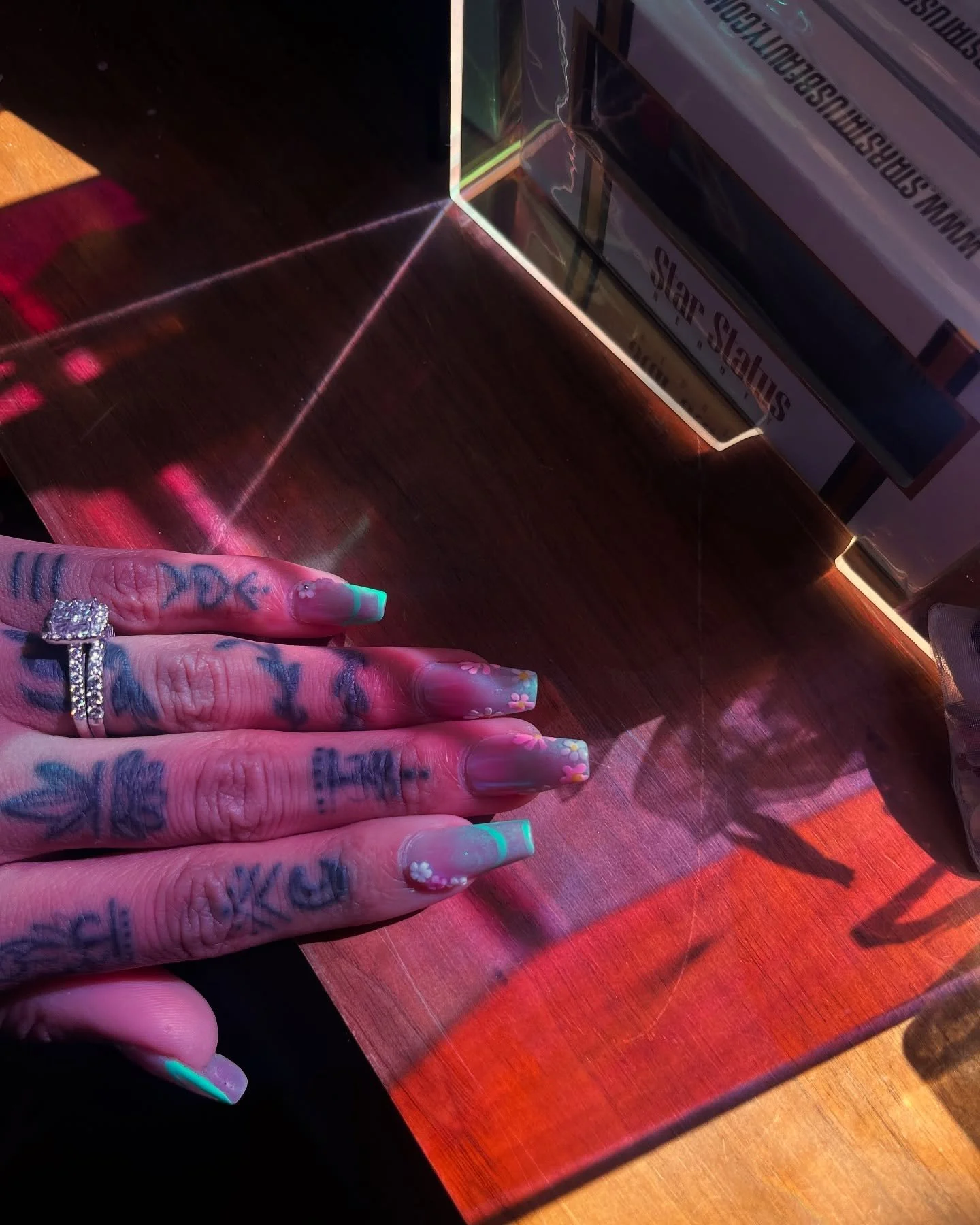 This looks crazy cool under the sun ☀️ 🪄