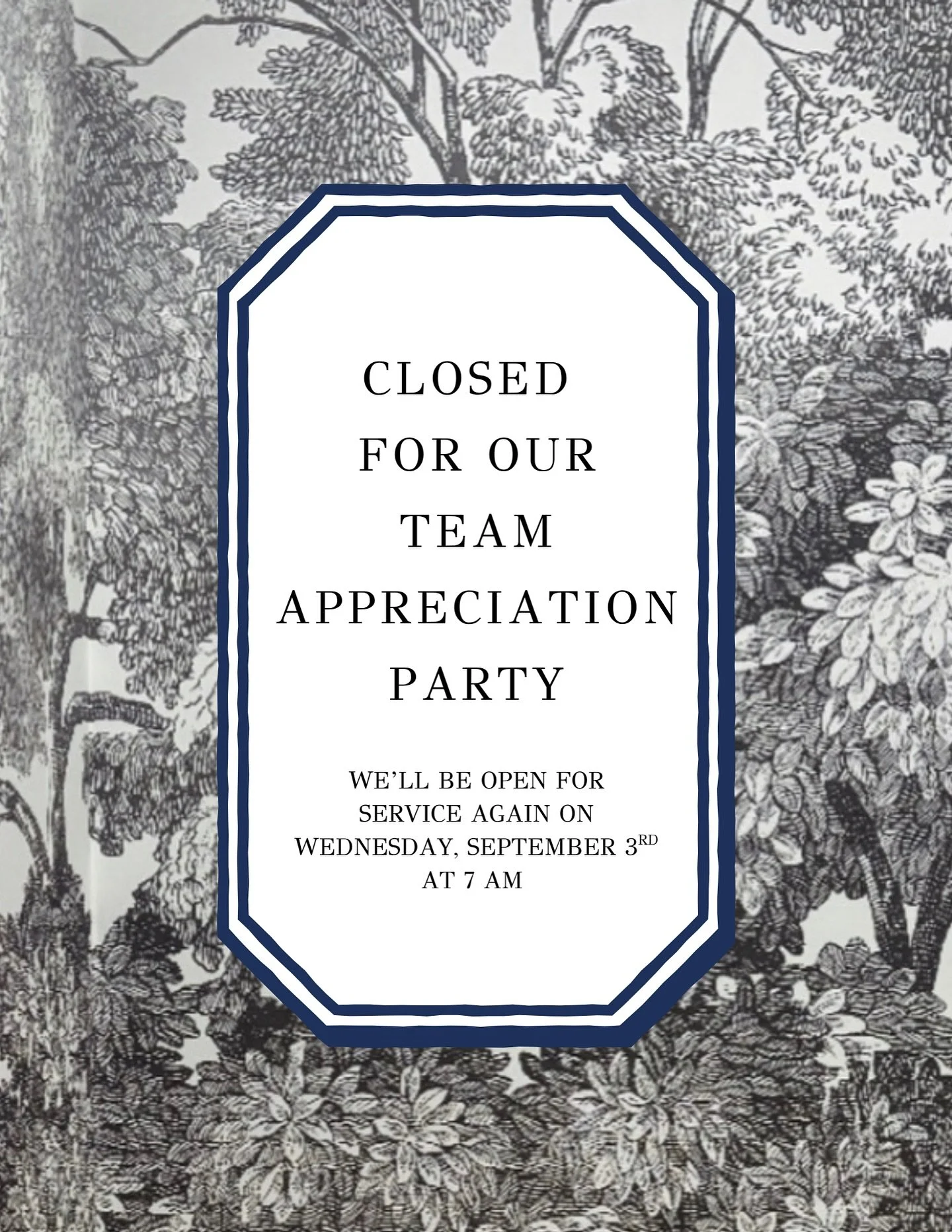 Little Goat will be CLOSED today, so we can celebrate our fantastic team! 

The bakery counter will be full of all your favorite treats again, tomorrow morning (Wednesday) at 7 am! 

#littlegoat #teamappreciation #temecularestaurant #temeculabakery