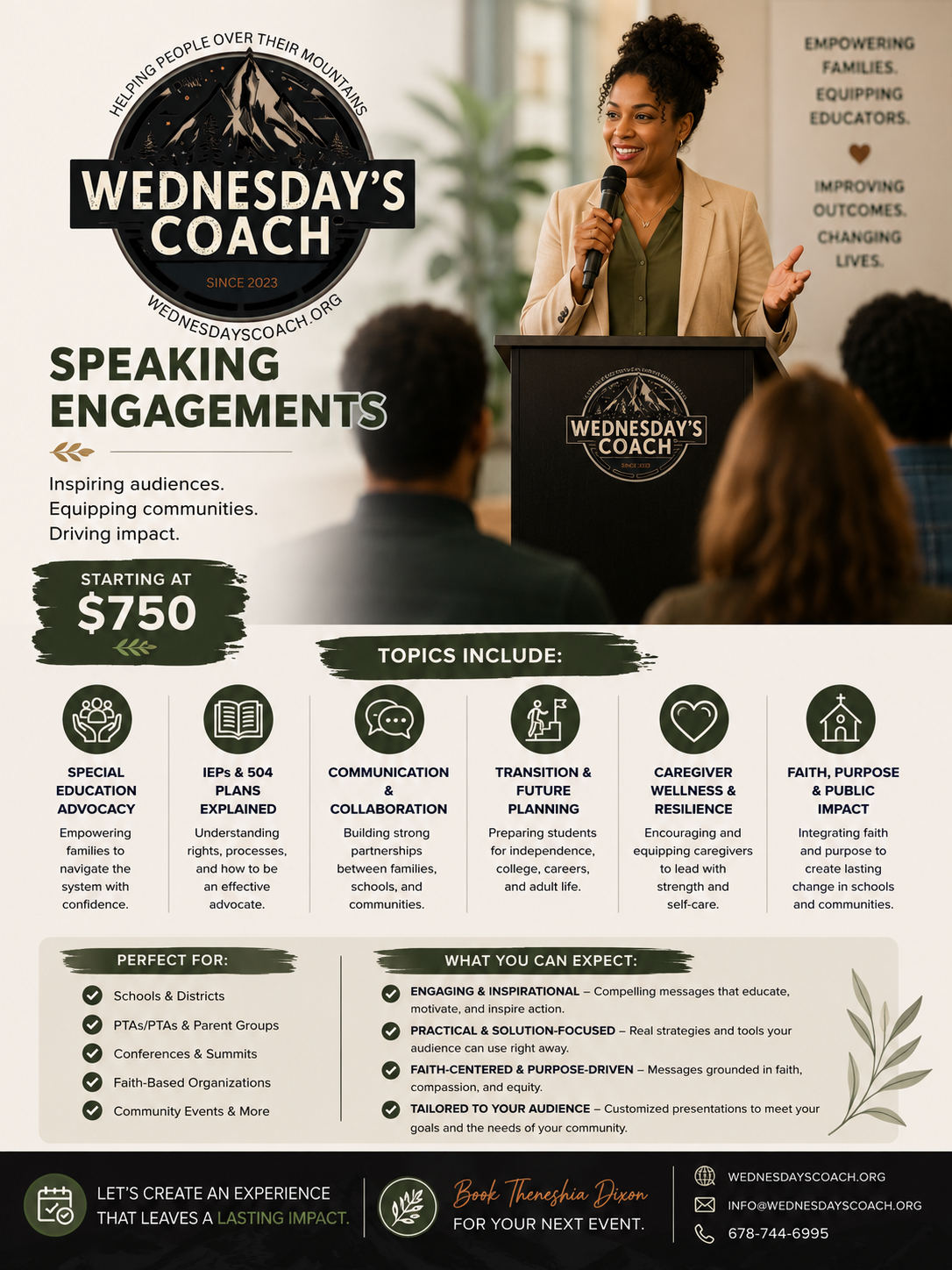 Speaking Engagements