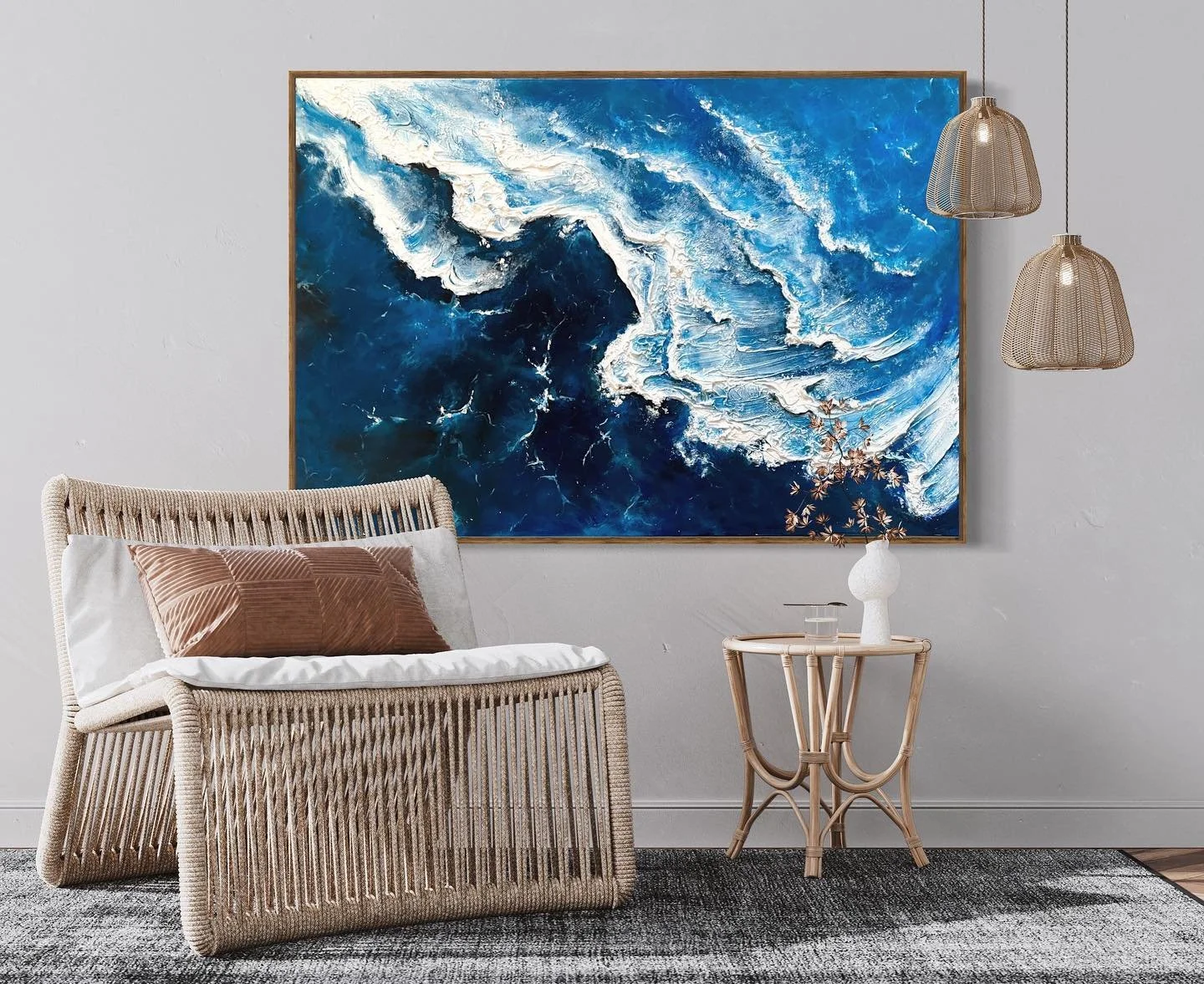 Ocean Painting - Acryl  130x90cm

-sold-