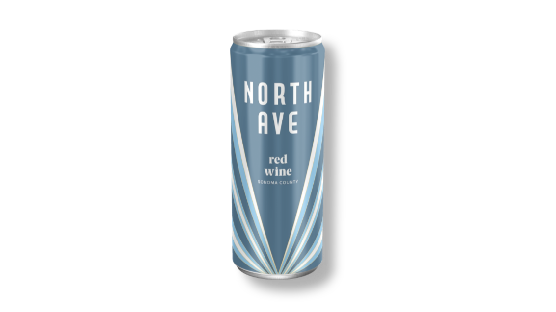 North Ave Cans Red Wine 6pk