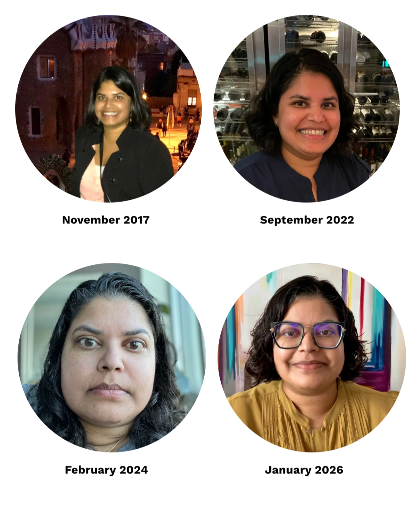 Photo progression from covert narcissistic abuse to recovery