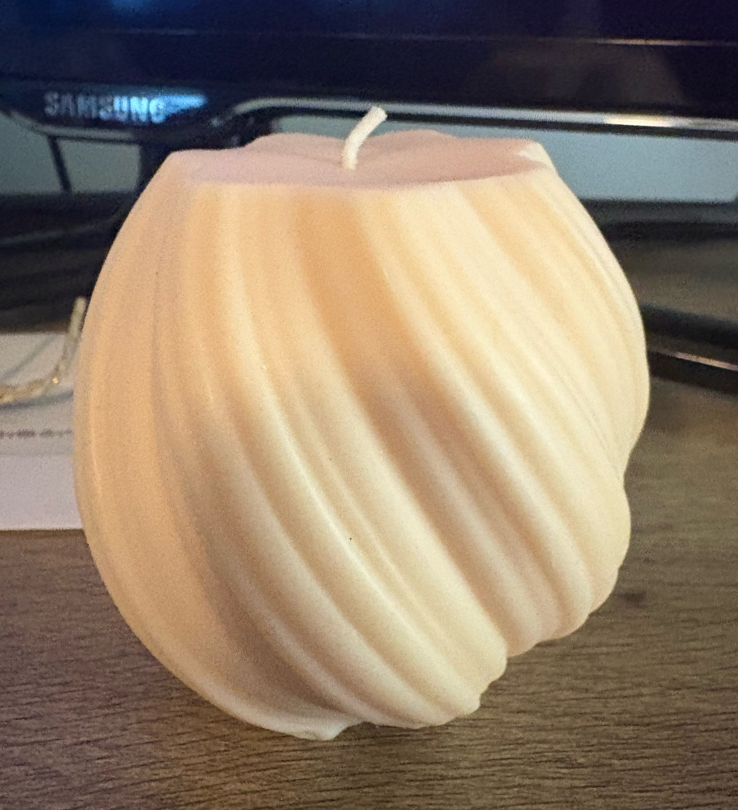 Twist Pillar Candle