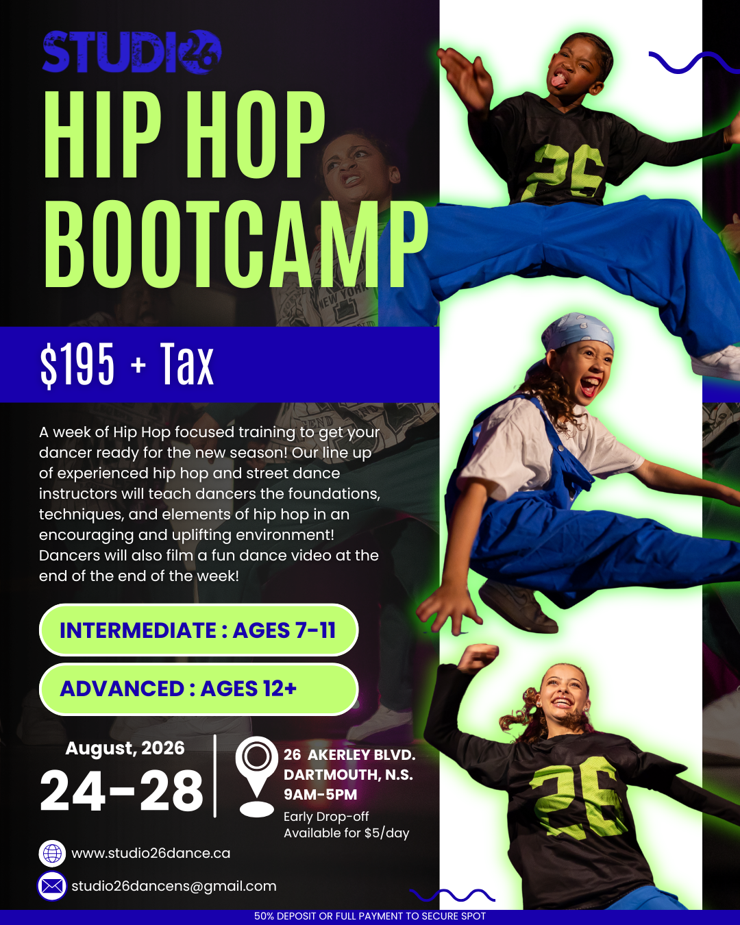 Hip Hop Bootcamp (FULL PAYMENT)