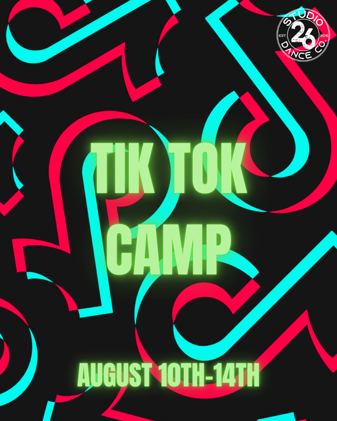 TIK TOK SUMMER DANCE CAMP (FULL DAY)