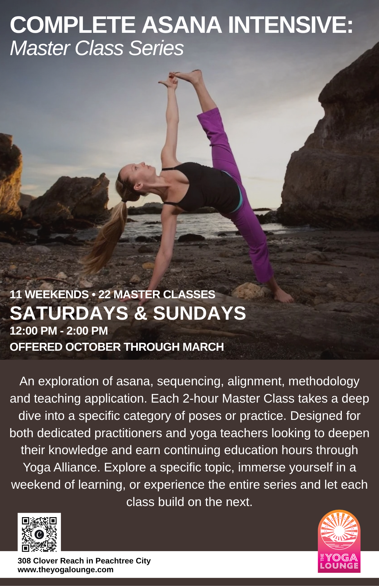 yoga asana intensive master class series south atlanta peachtree city newnan fayetteville sharpsburg senoia tyrone brooks