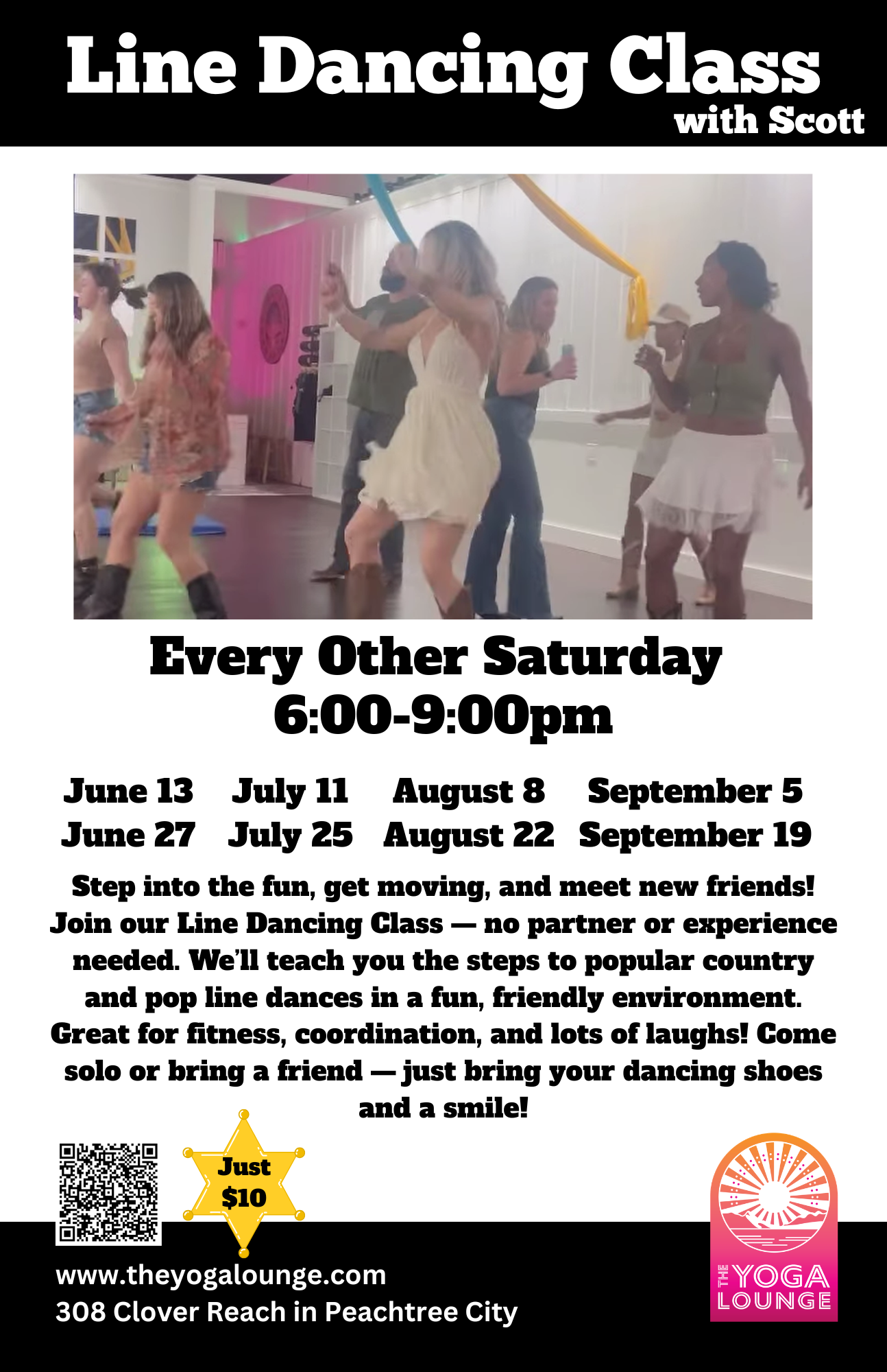 line dancing peachtree city newnan fayetteville senoia sharpsburg tyrone brooks south atlanta fun things to do saturday night