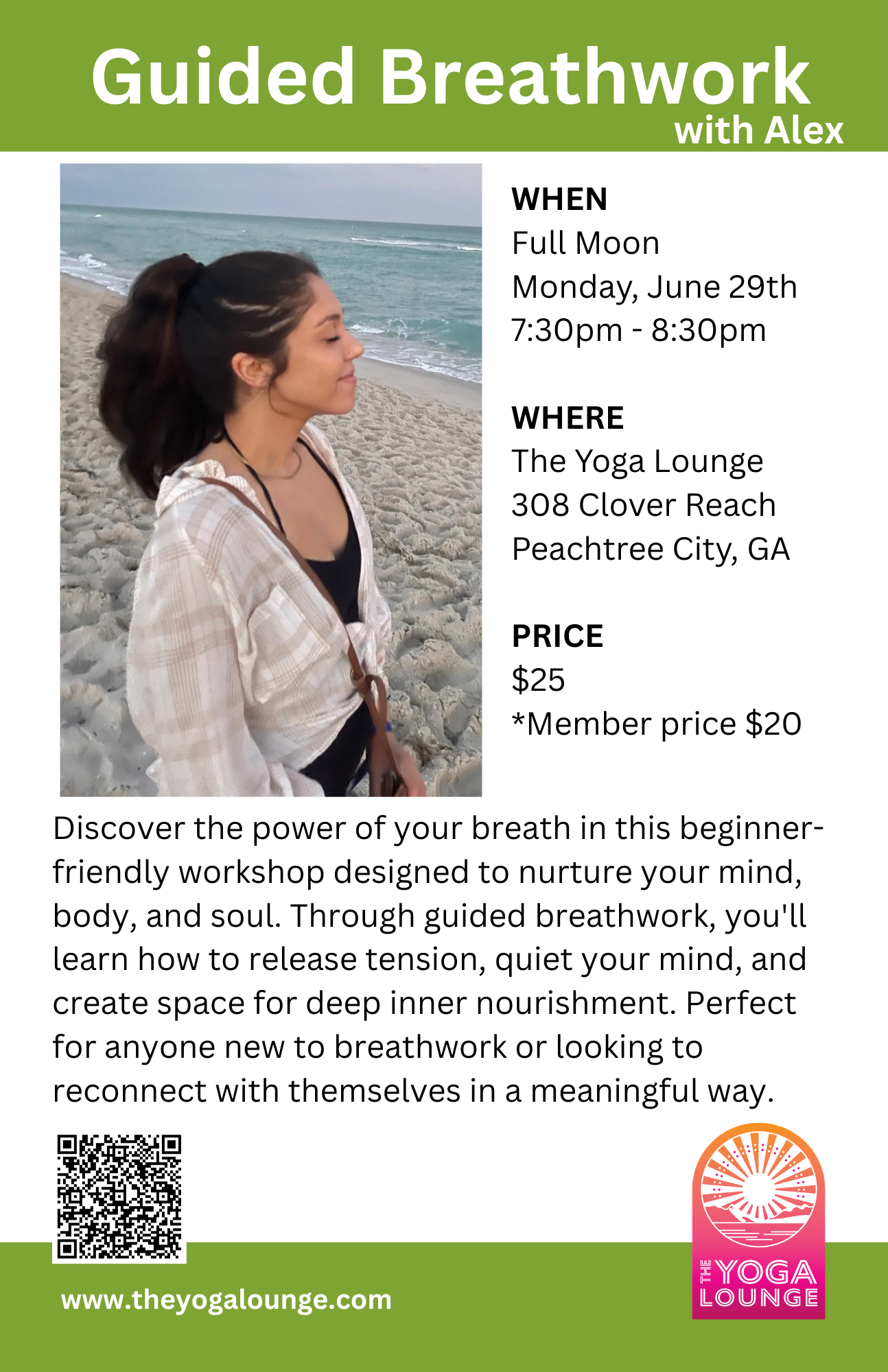 breathwork full moon yoga peachtree city atlanta newnan fayetteville sharpsburg senoia tyrone brooks