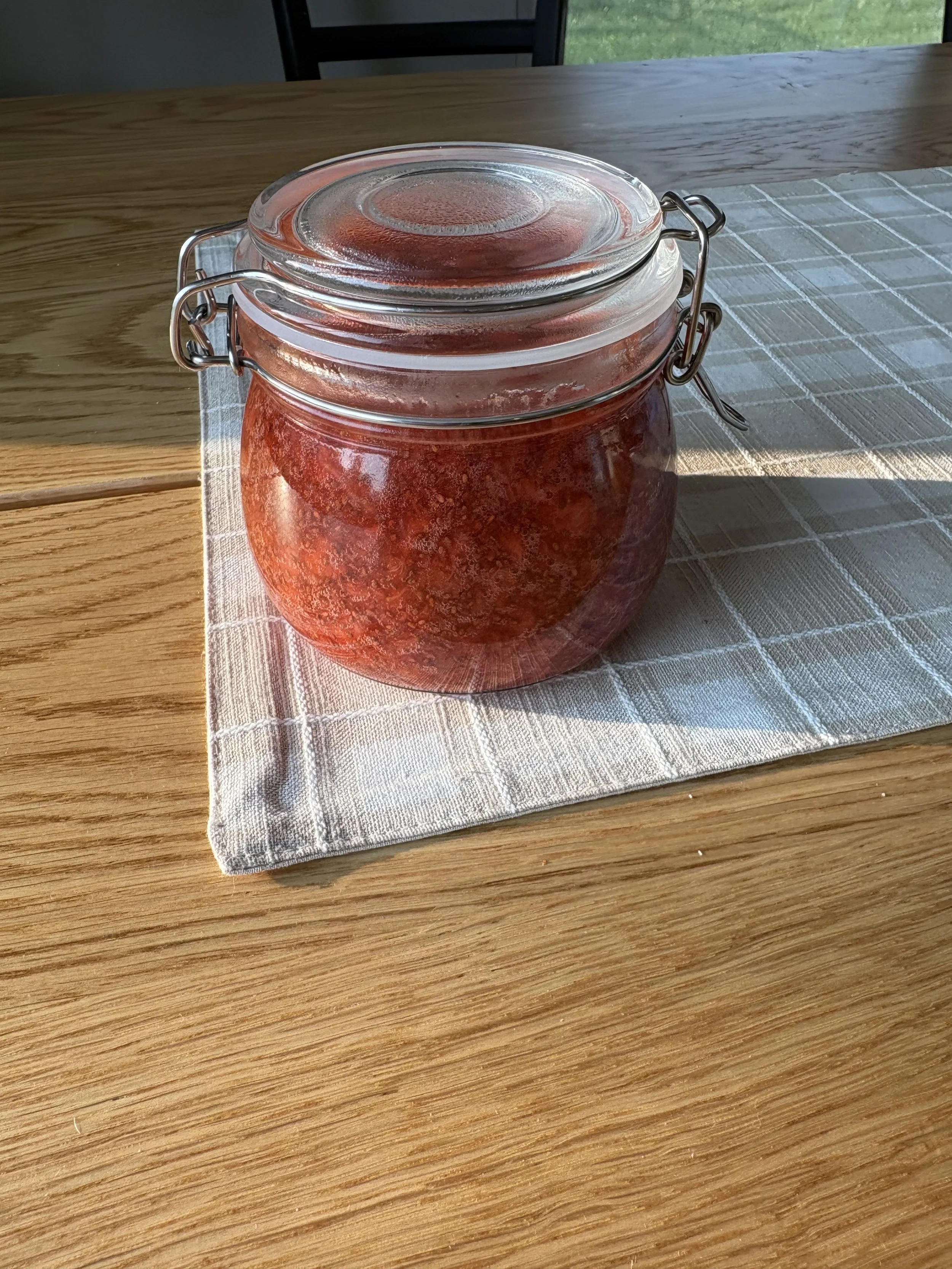 Quick Strawberry Chia Jam 