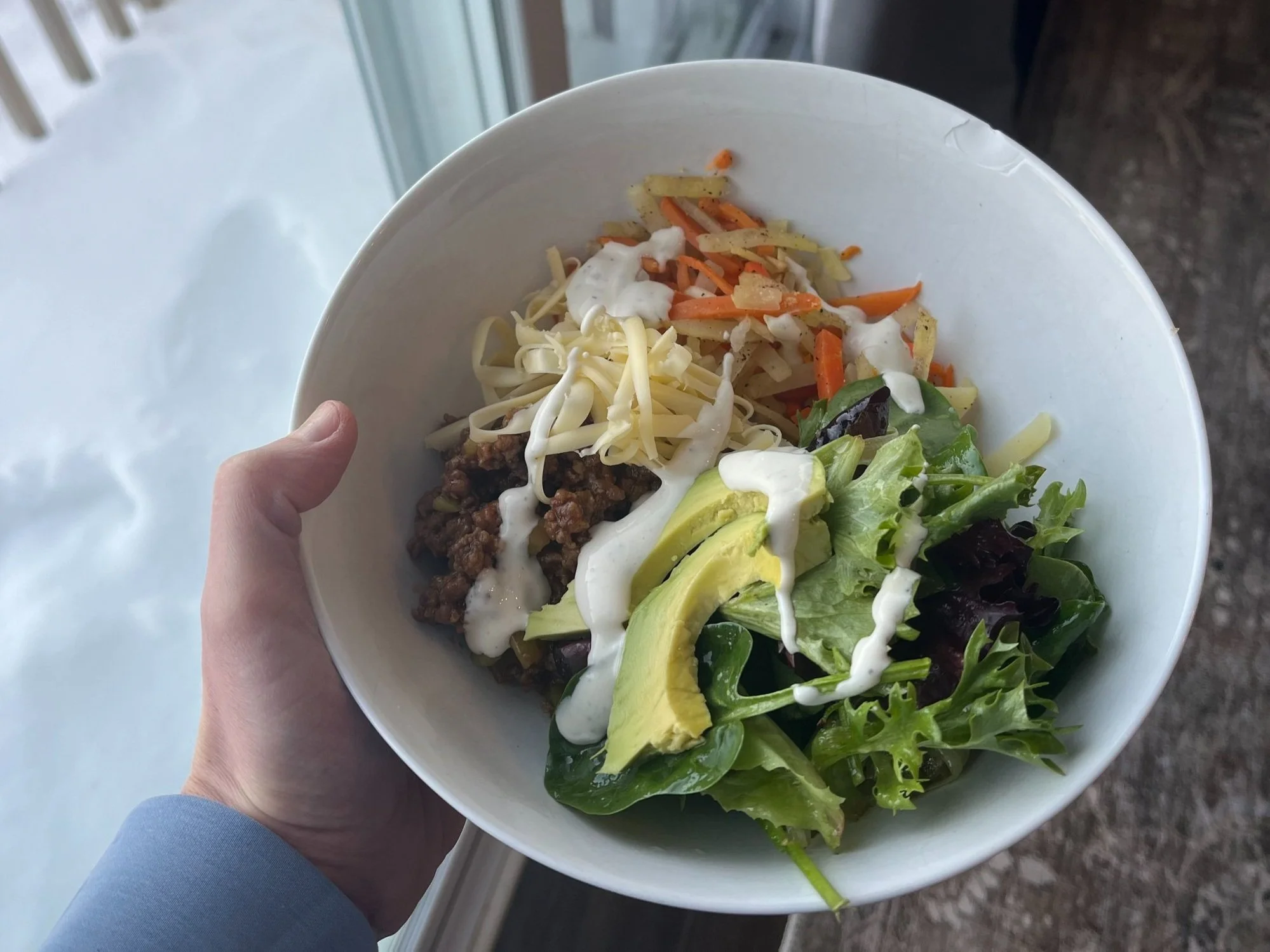 Build Your Own Burger Bowls- no bun ( or grill) required 