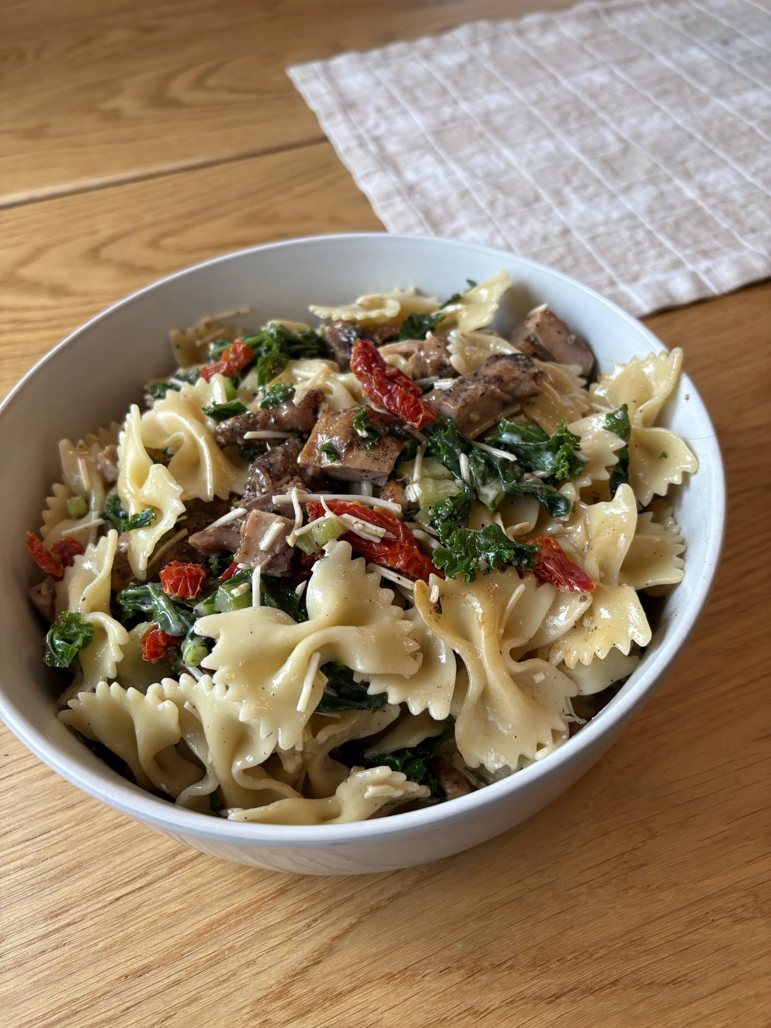 Chicken Ranch Pasta Salad