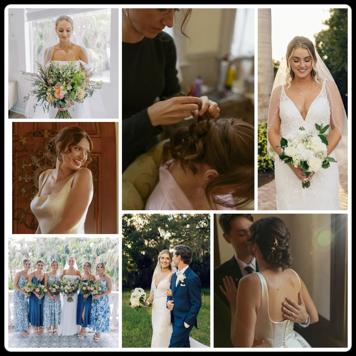 Thank you to every bride I encounter this year!  You all were such a joy to work with ✨ 
2025 has been a year full of growth and building more relationships with clients.  I&rsquo;m very grateful for the opportunities I had along the way. 
Thank you 