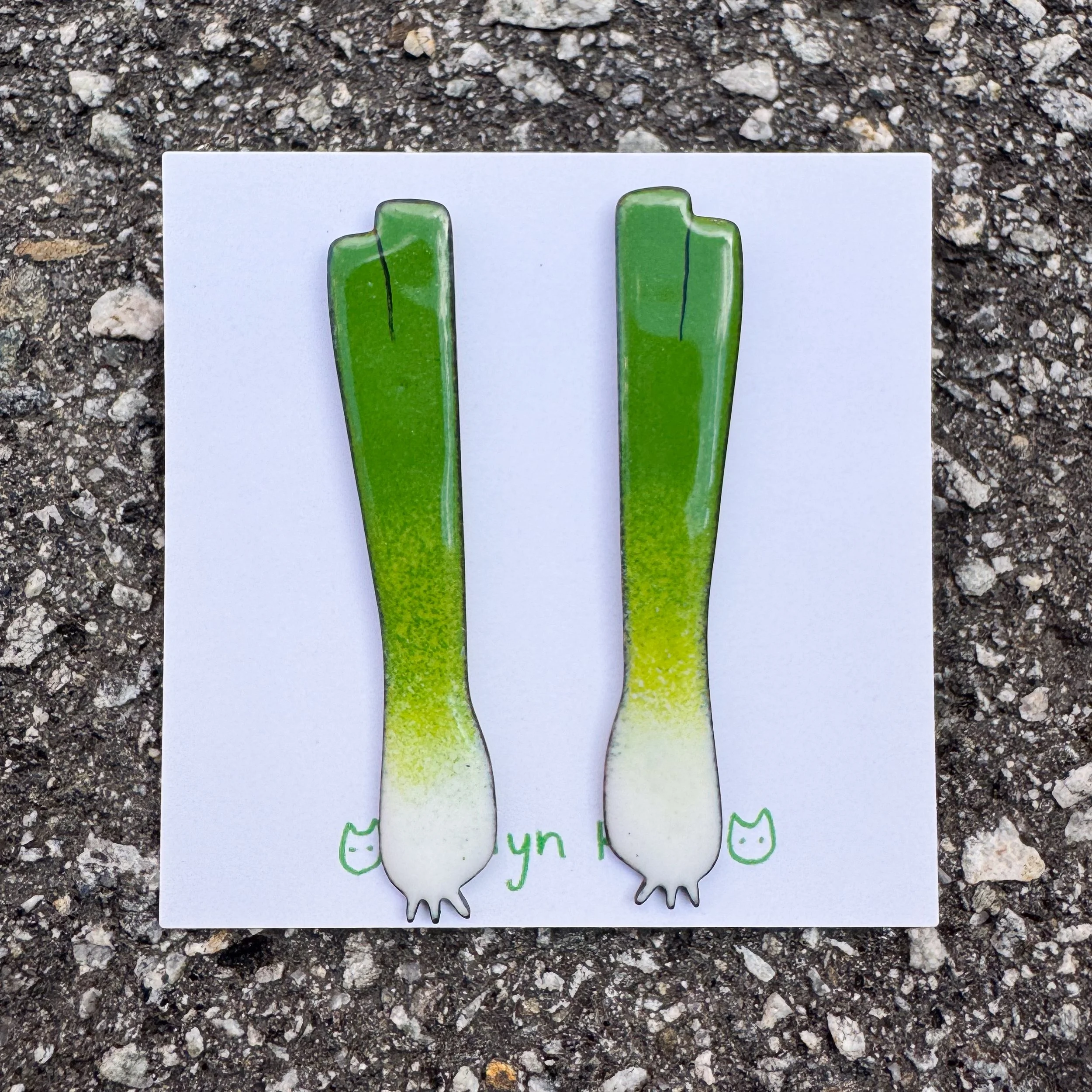 Green Onion Studs