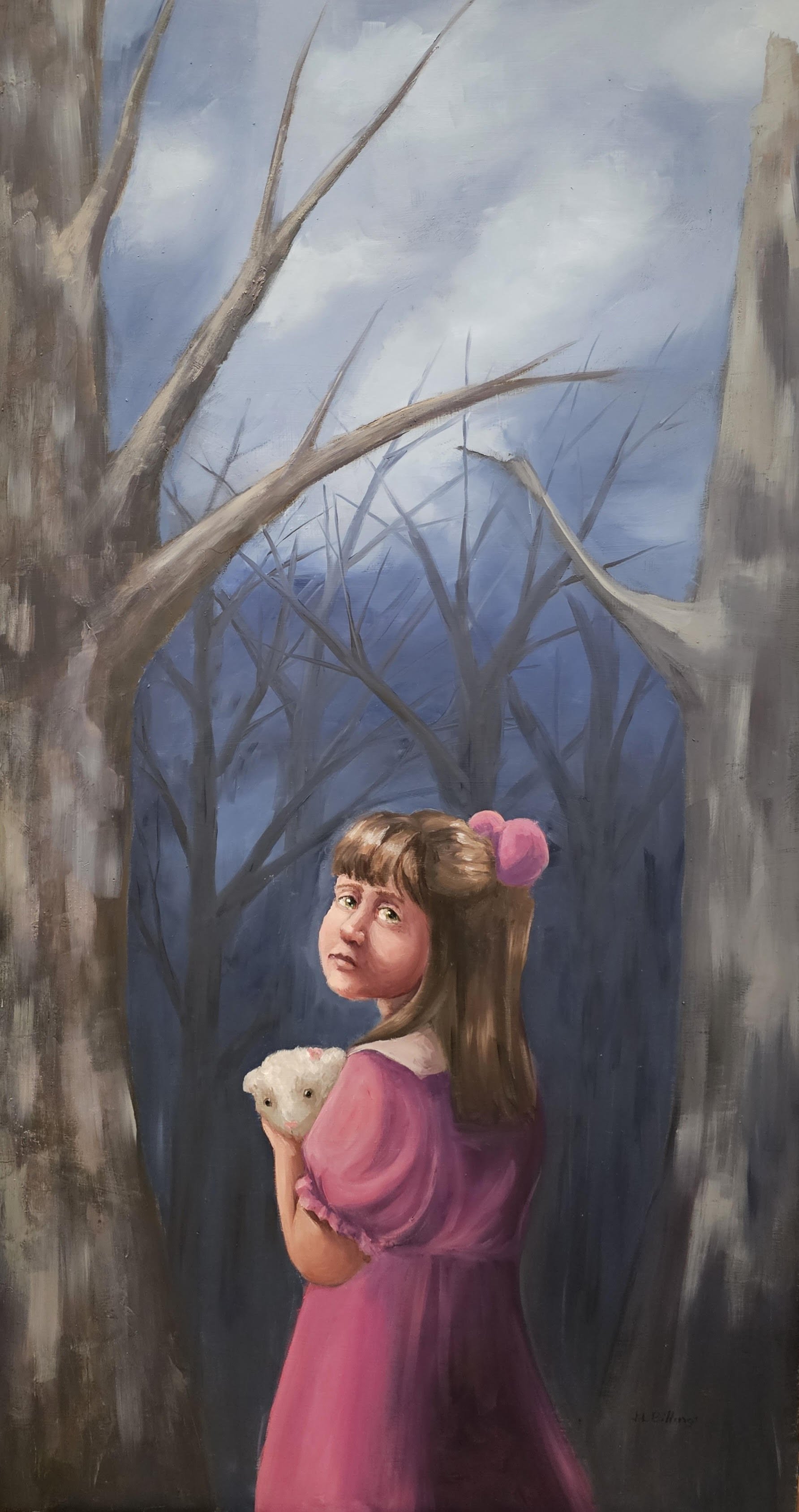 But I'm her Daughter | Oil on Board | 24 x 48