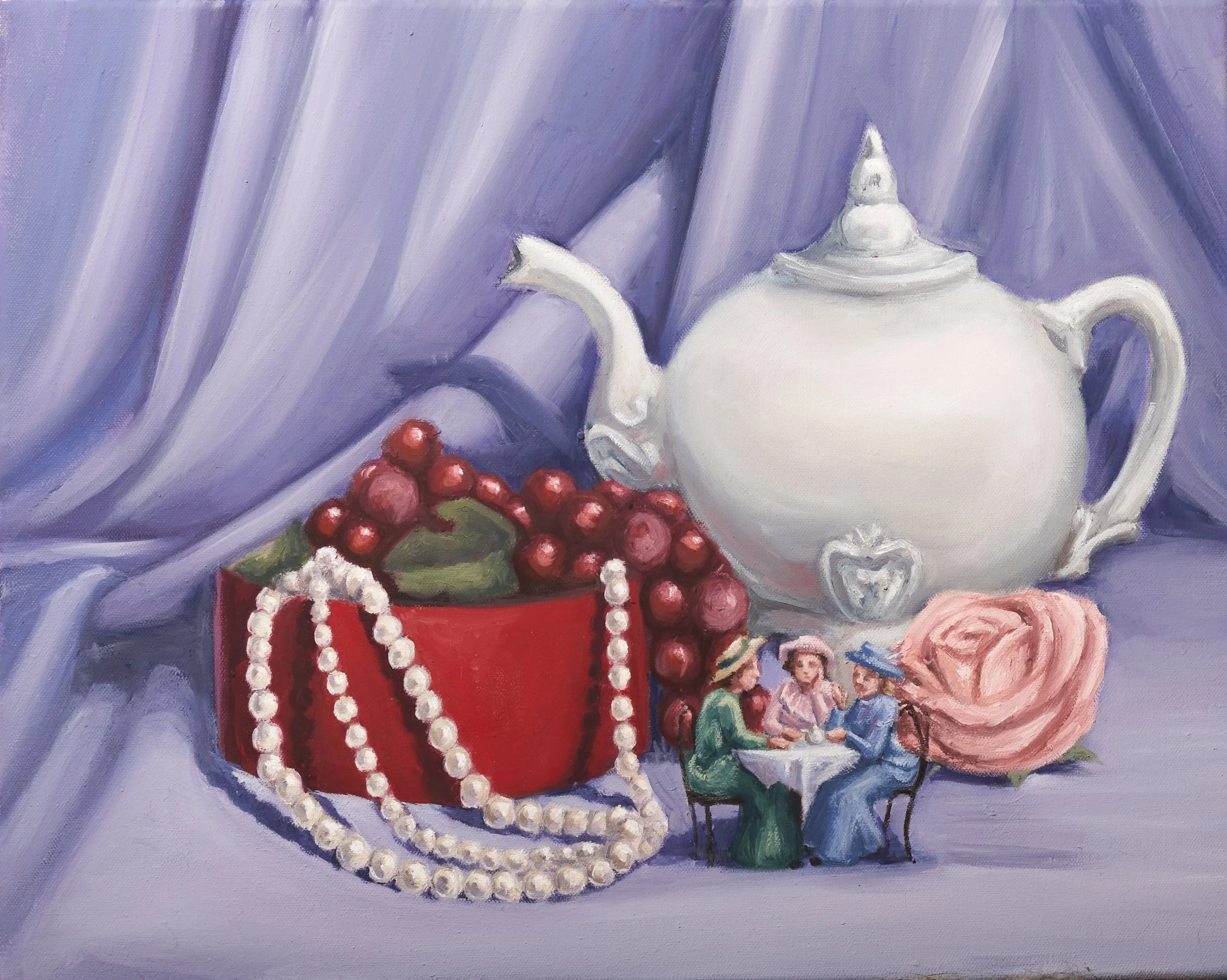 Tea Time | Oil on Canvas | 16x20