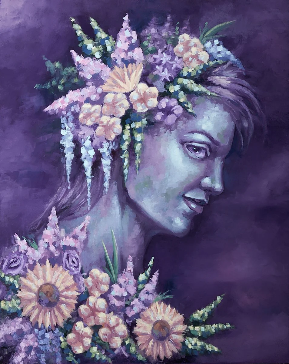 Bloom | Oil on Canvas | 24x30 | 2025