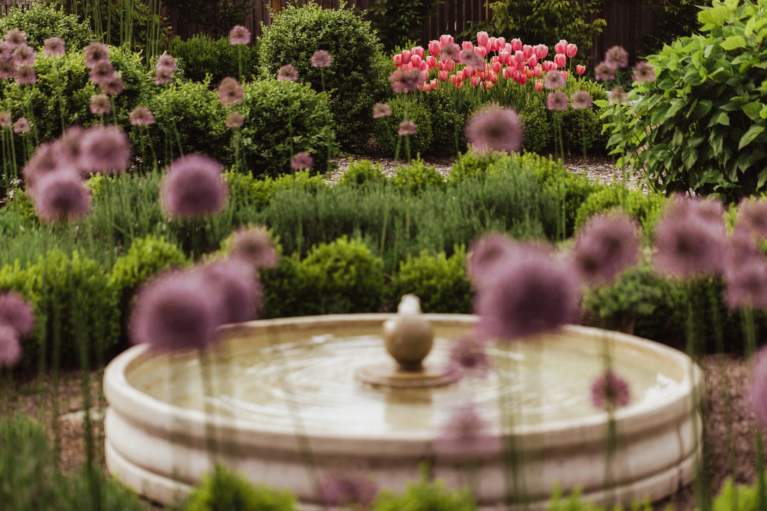 Ashley Holmes Design Garden fountain Framed Pressed Flower Art.jpg