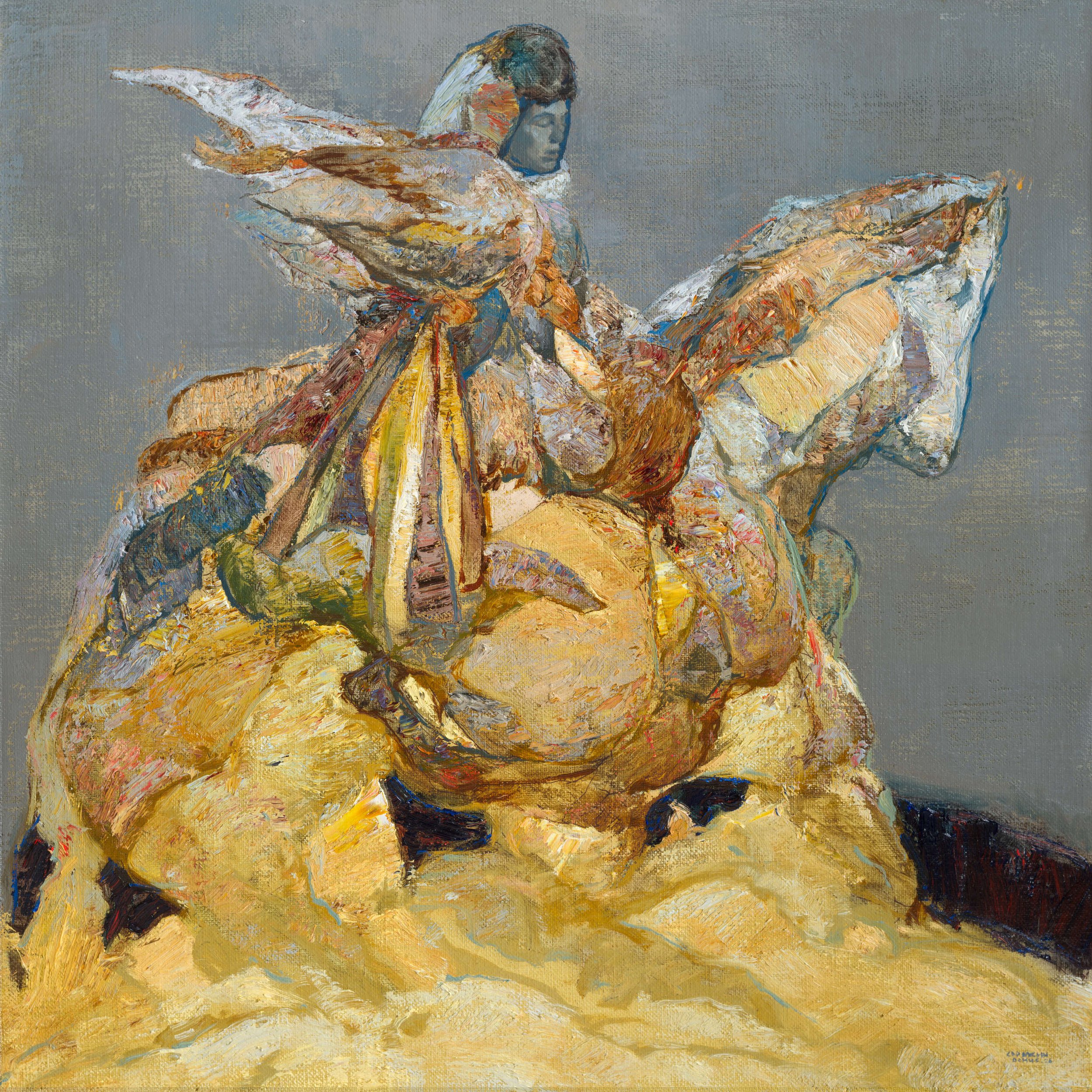 The Road Beyond Maps,
2026, oil on canvas, 20x20 in