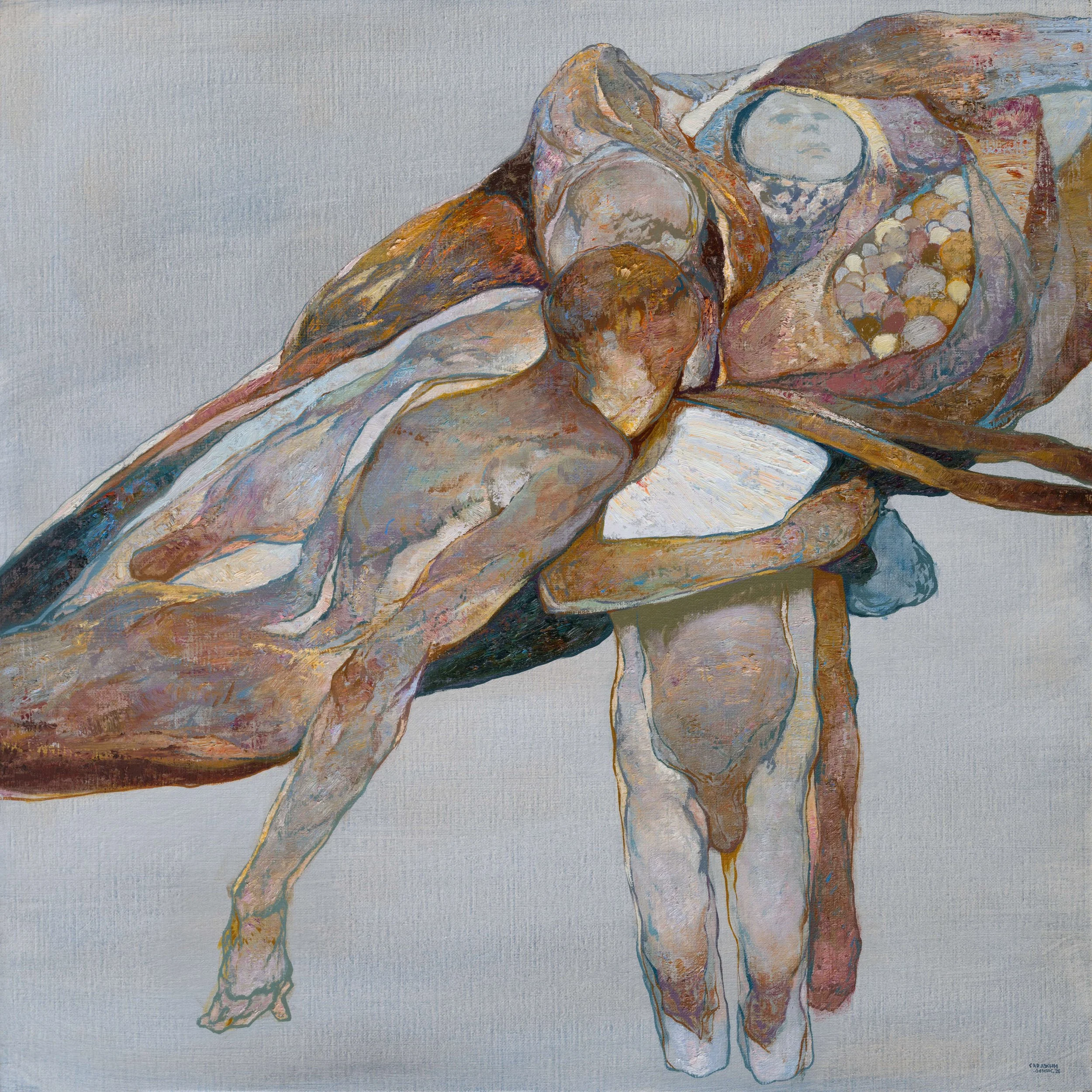 We Have Come Through,
2026, oil on canvas, 30x30 in