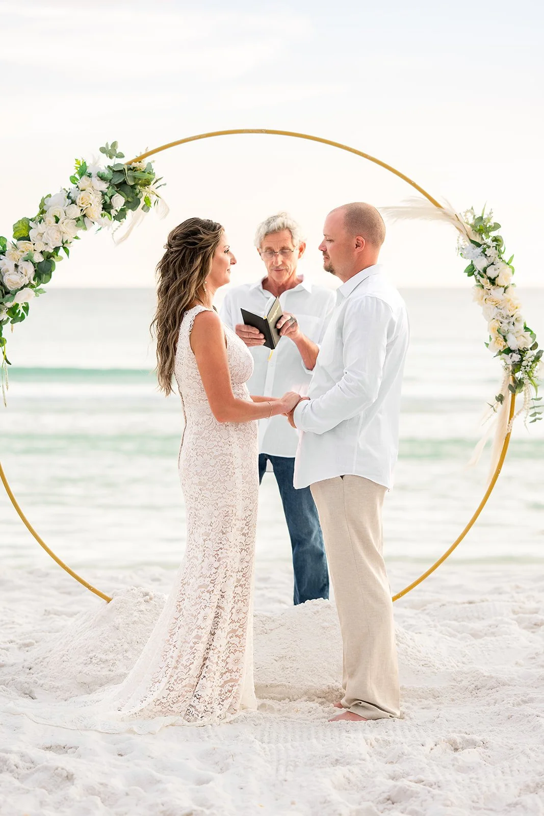 Elegant Beach Wedding Package Arbor and Florals.jpg