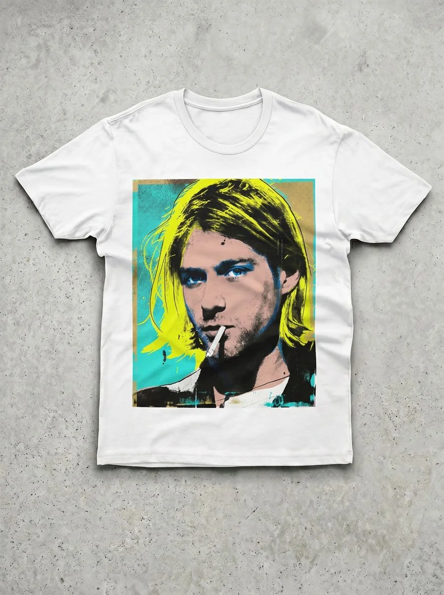 "Kurt" Pop Art Tee
