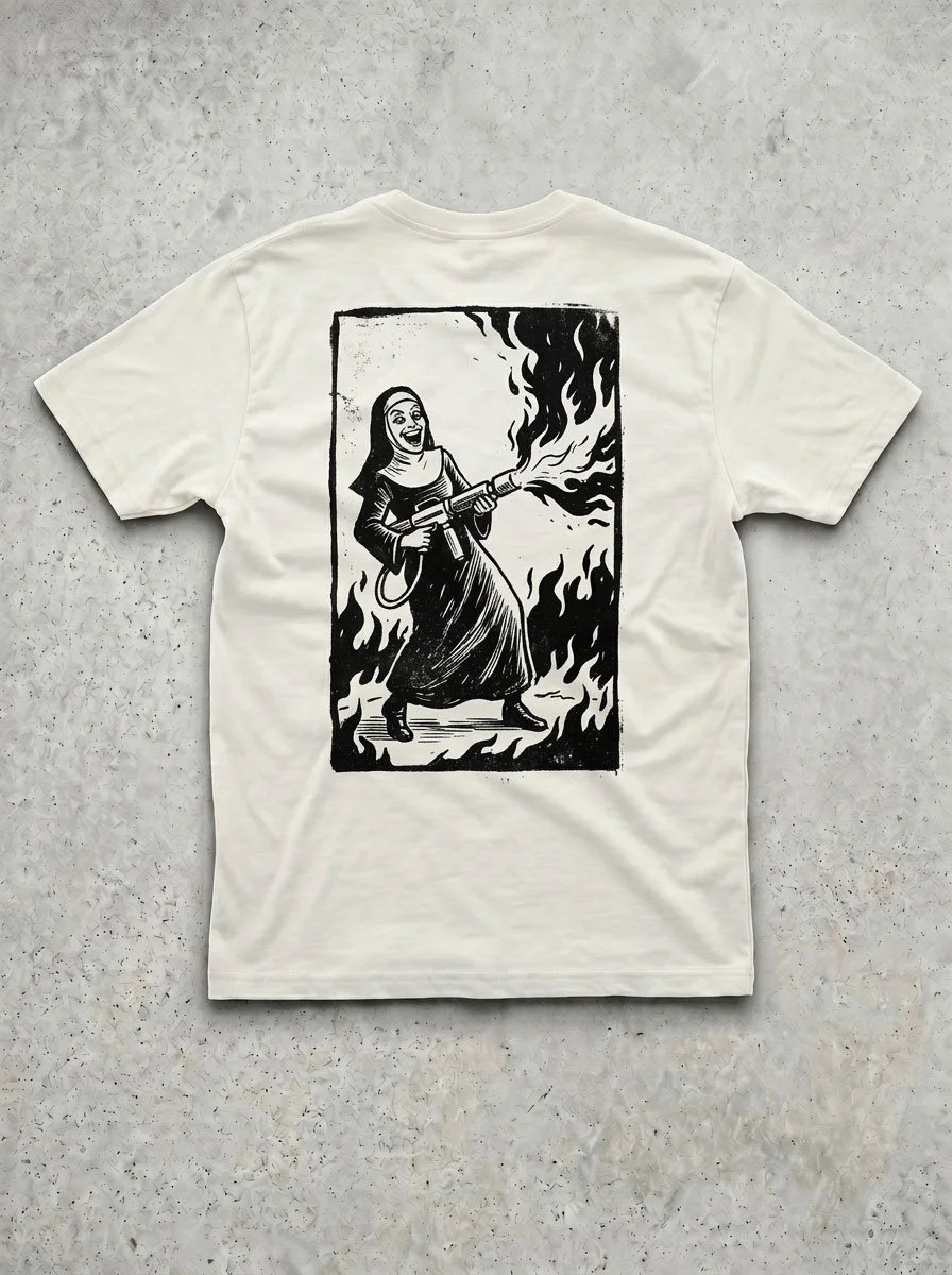 Holy Flamethrower–Graphic Tee