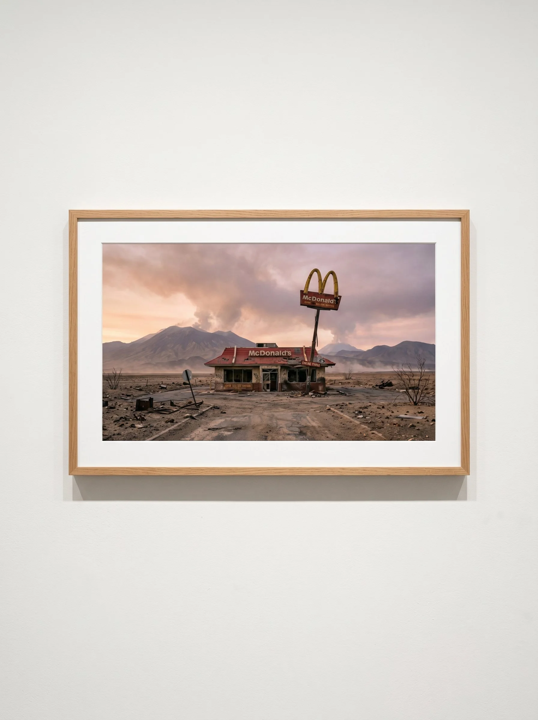 Dystopian Consumerism Series–Archival Inkjet Print