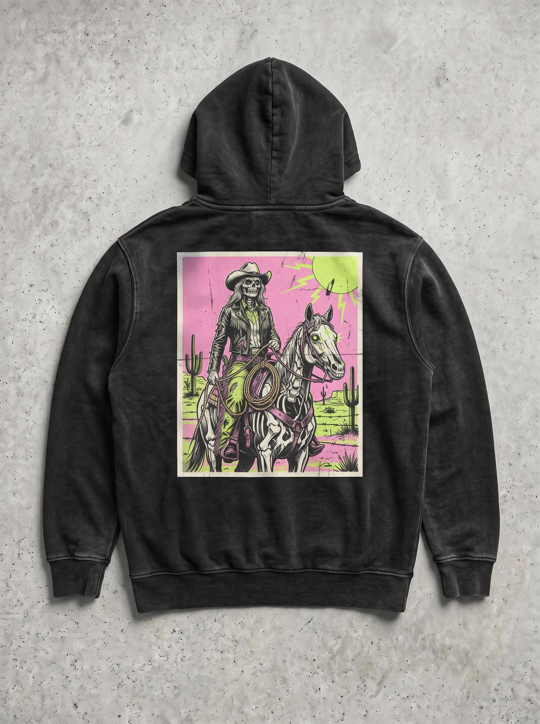 Skeleton Cowgirl Hoodie