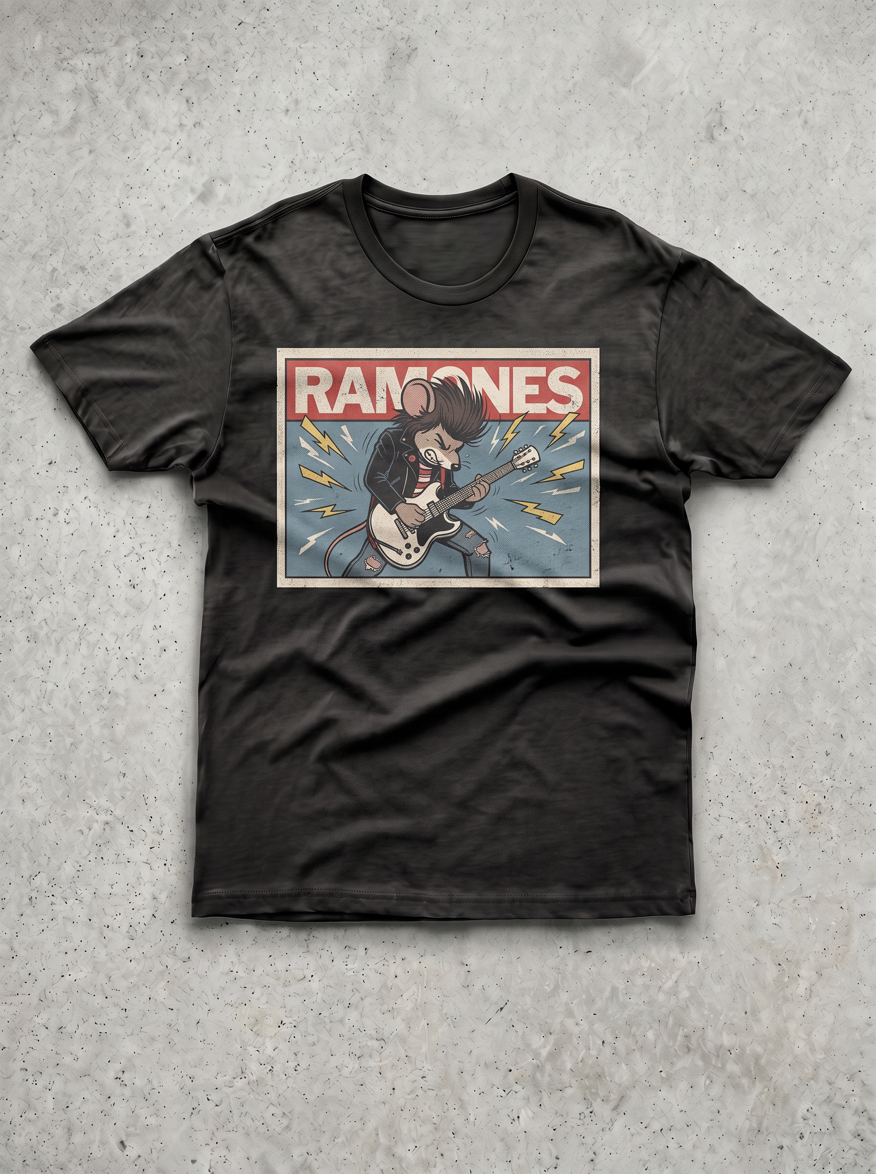 Rockin Rat - Premium Cotton Tee