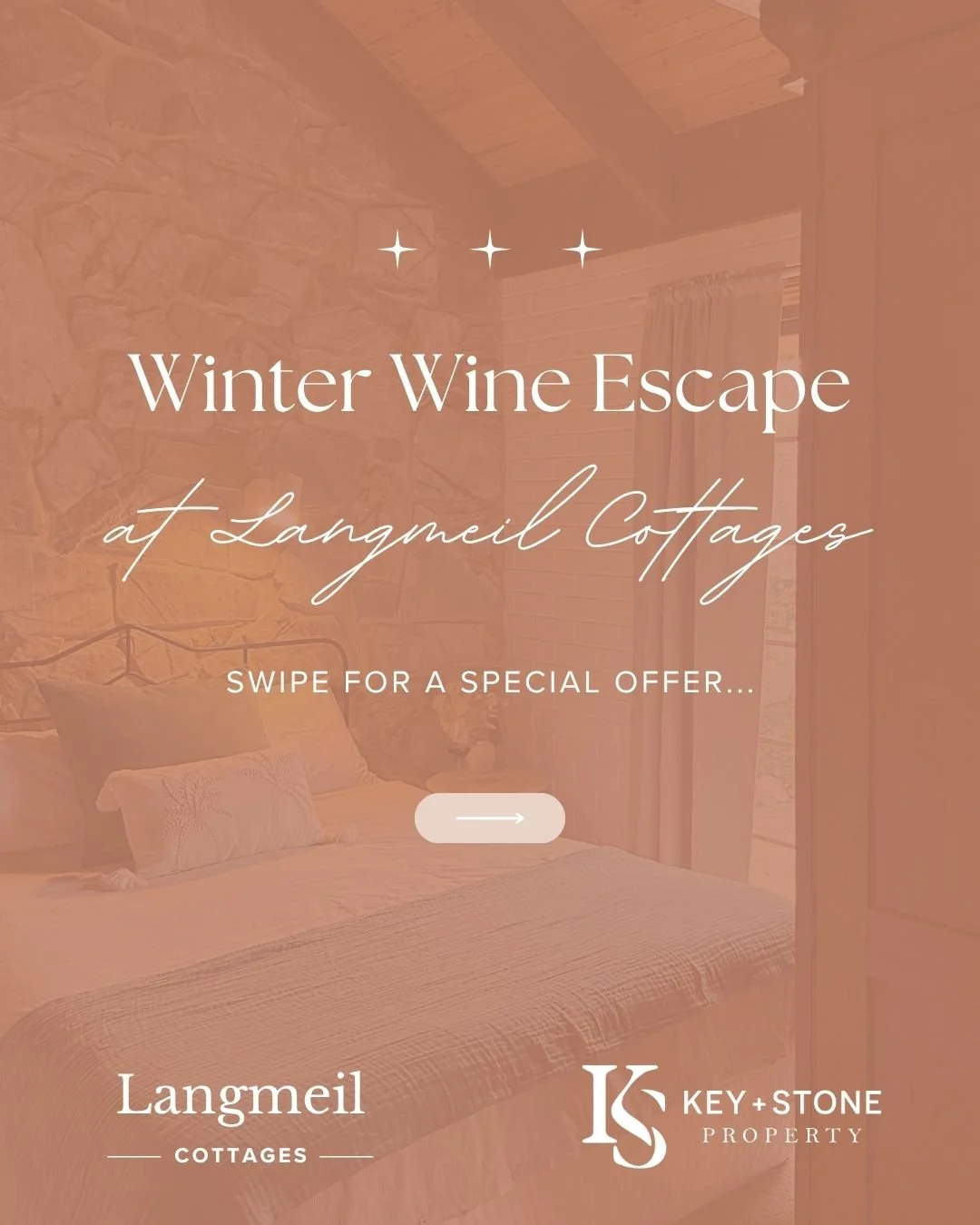 Cosy up, slow down and sip something special this winter at Langmeil Cottages ✨🍷❄️

Book a minimum 2-night stay between 28-31 August 2025 and enjoy a complimentary bottle of premium Barossa Valley Shiraz (RRP $450) with your booking.

Book direct vi