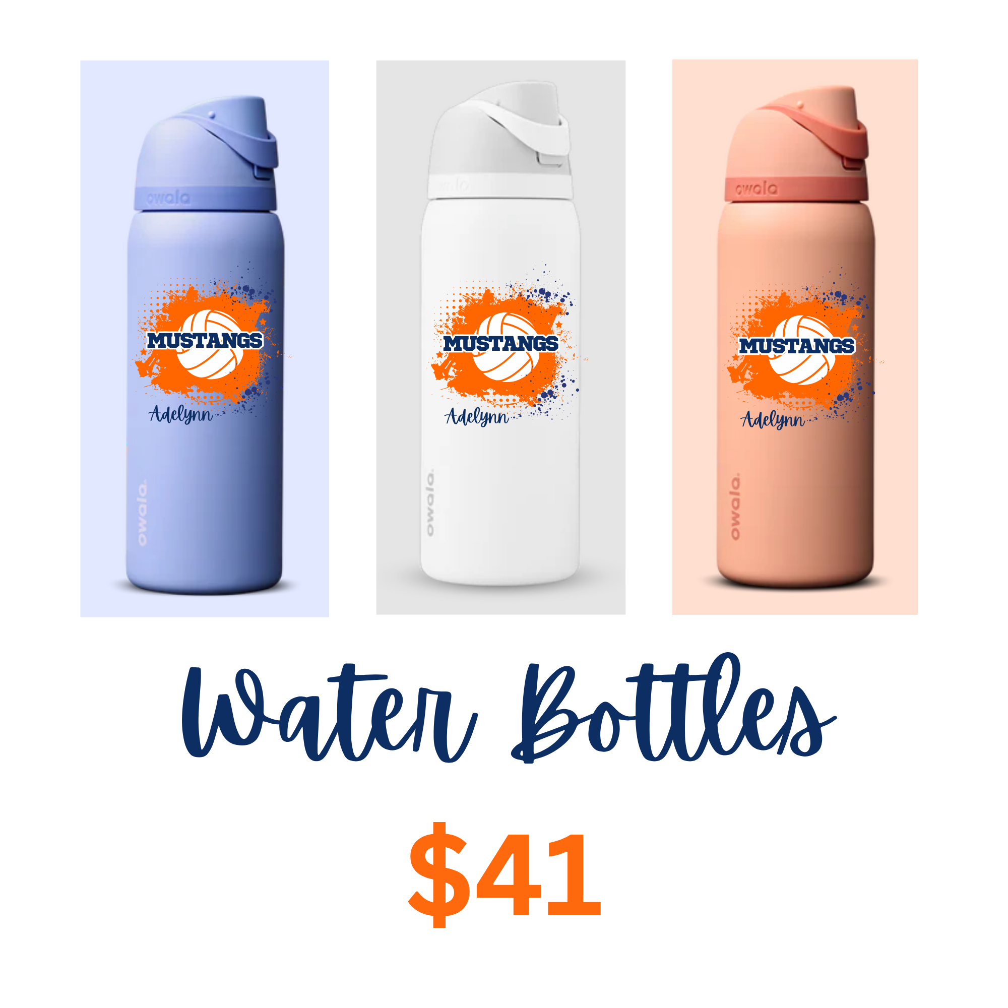MC VB Owala Water Bottle