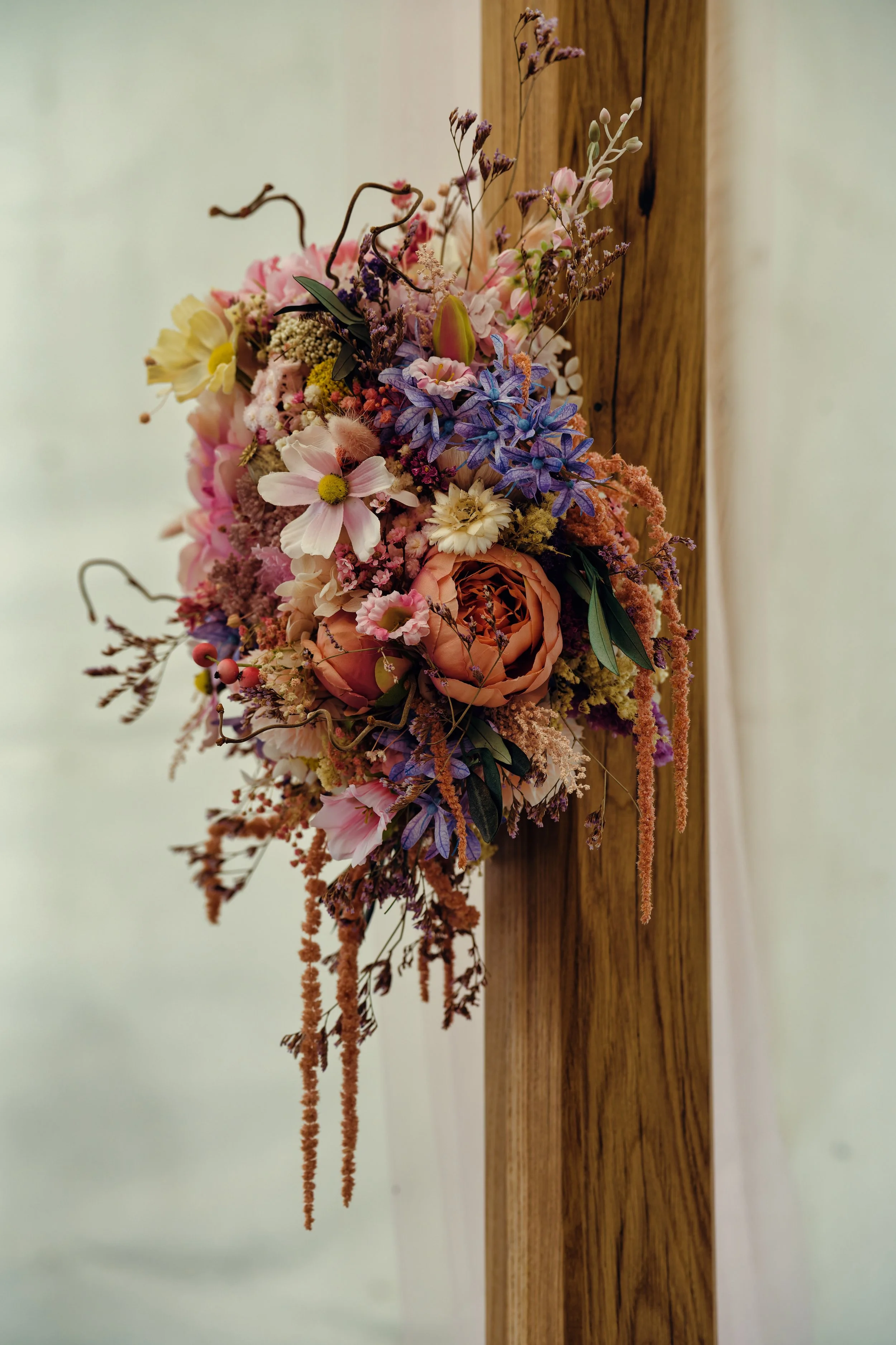 florales Gesteck - rund