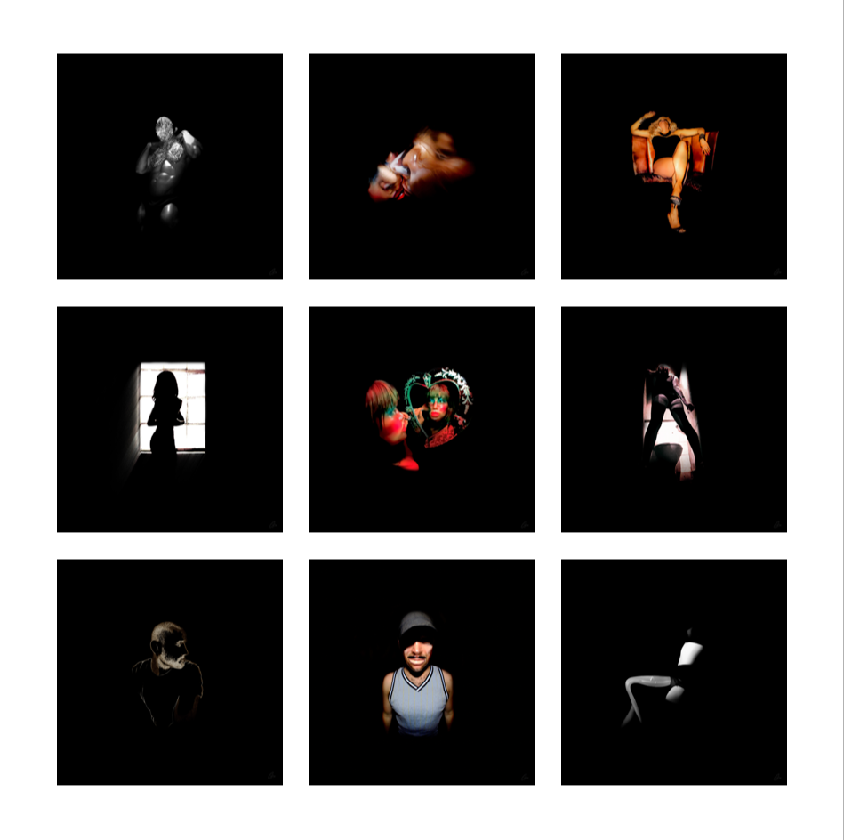 Photographic Abstractions Collection - Series 1 - Human Forms